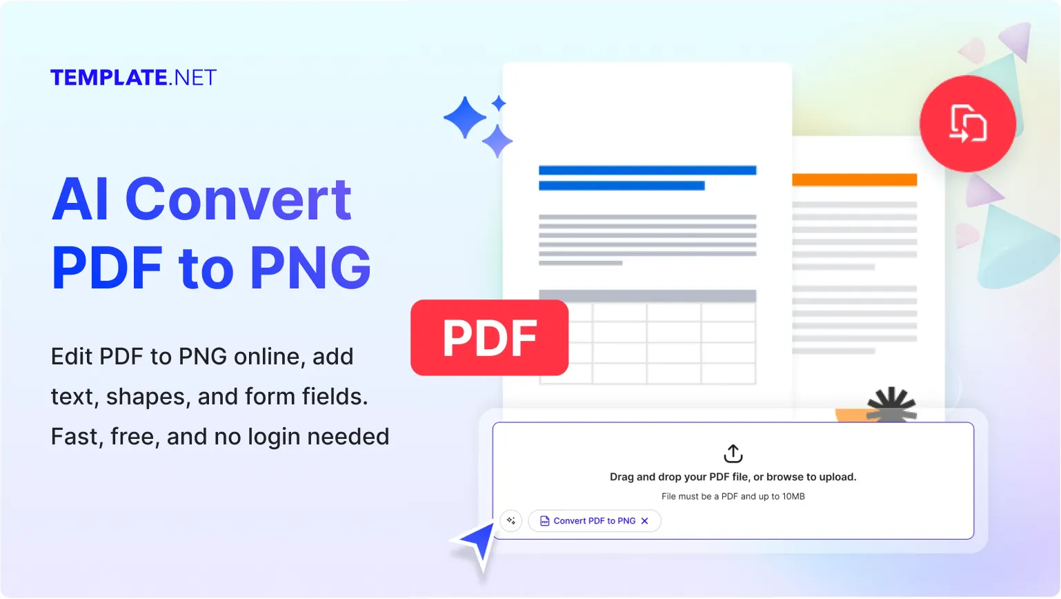 Free AI Convert PDF to PNG, Convert PDF Pages to PNG Images Online